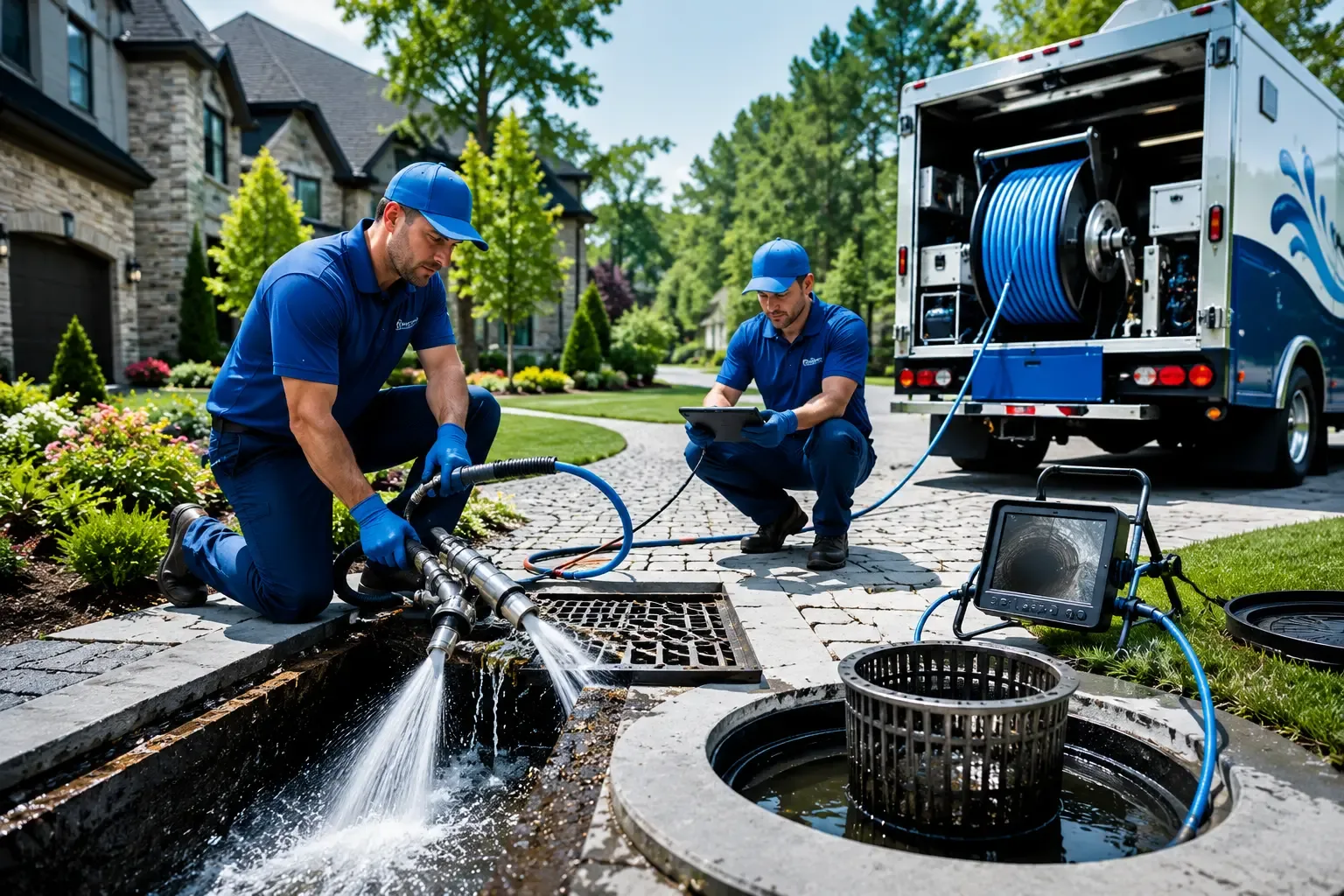 Local outdoor drain cleaning professionals in Hurst, IL